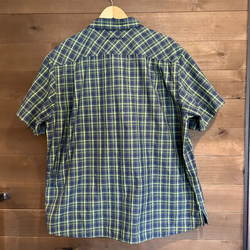 MAMMUT REI Asko Button Down Lighweight Hike Bike Travel Shirt - Picture 2 of 4